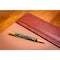 Dacasso Mocha Leather 25.5" x 17.25" Side-Rail Desk Pad PR-3002 - alternate 3